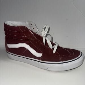 New Vans sk8 hi Men’s Sneakers Purple Suede/Canvas size 10 Shoes 751505 Skater